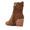XTI Women's Suede Italian Western Booties 144461 - 4 of 4