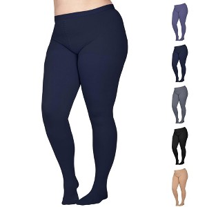 ABSOLUTE SUPPORT – Opaque Compression Tights for Women – 20-30 mmHg – A204 - 1 of 4
