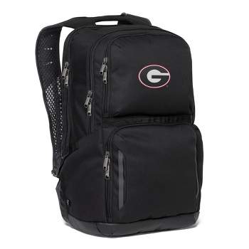 NCAA Georgia Bulldogs 17" MVP Backpack - Black