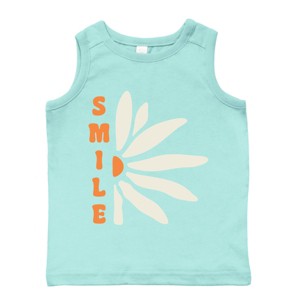 The Juniper Shop Smile Daisy Toddler Tank - 1 of 4