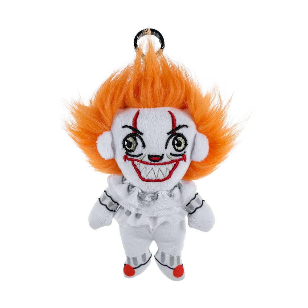 Photos - Other Decoration Warner Bros. 6" IT Movie Pennywise Plush Halloween Decorative Clip