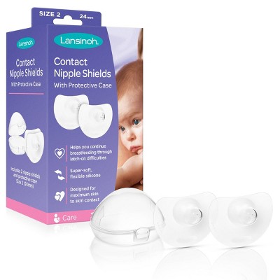 Lansinoh Contact Nipple Shield - 24mm - 2ct