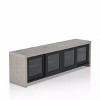 Briggin Industrial TV Stand for TVs up to 70" Black - HOMES: Inside + Out: Sliding Glass Doors, Cable Management - 4 of 4