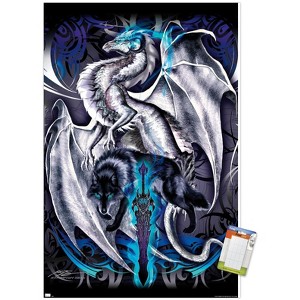 Trends International Ruth Thompson - Dragonblade Omegablade Unframed Wall Poster Prints - 1 of 4