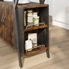 Bestier Small Kitchen Island Buffet Table with Storage Drawers - 3 of 4