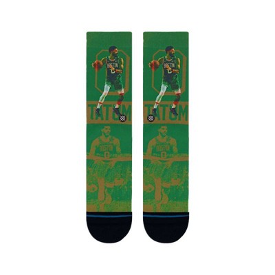 NBA Boston Celtics Scratch Player Large Crew Socks - Jayson Tatum