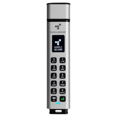 DataLocker K350 256 GB Encrypted USB Drive (SK350-256-FE)