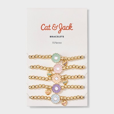 Girls' 5pk BFF Bracelet Set - Cat & Jack - image 2
