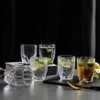 Slickblue Polyhedron Highball Glasses - Set of 6, 10 oz, Clear - 3 of 4
