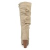 Journee Collection Womens Haze Wedge Knee High Boots - 3 of 4