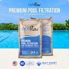 OptiFlow Premium Pure Silica Filter Sand, Natural Filtration Media, 50 lb Bag - Compatible with Standard Systems for Above-Ground, Inground, - 2 of 4