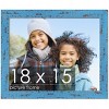 PosterPalooza | Shabby Chic Blue Picture Frame - UV Acrylic, Backing Board, Hanging Hardware Included - 2 of 4