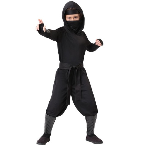 HalloweenCostumes.com X Small Stealth Shinobi Ninja Child Costume, Black