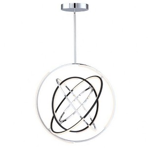 Artcraft Lighting Trilogy 1 - Light Pendant in  Polished Nickel - 1 of 1