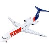 Fokker F100 Commercial Aircraft "TAM Linhas Aereas" White with Blue Tail 1/400 Diecast Model Airplane by GeminiJets - 2 of 3