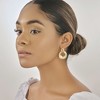 SHINE by Sterling Forever Puka Shell Statement Drop Earrings - 2 of 4