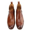 Gino Vitale | Men's Handcrafted Genuine Leather Chelsea Brogue Dress Boot - 3 of 3