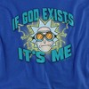 Rick And Morty If God Exists Adult T-Shirt - 2 of 4
