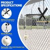 PLAYAPUT Portable Baseball Swing Trainer with a Tethered Ball. Ideal for both baseball and softball, White and Black - 2 of 3