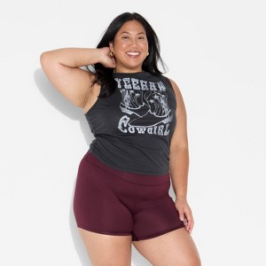 Women's ButterBliss High-Rise Bike Shorts - Wild Fable ™ - 1 of 3