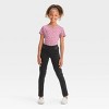 Girls' Pull-On Woven Jeggings - Cat & Jack™ - 3 of 3