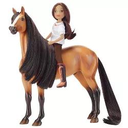 Breyer Animal Creations Breyer 1:12 Classics Spirit Riding Free Spirit & Lucky Model Horse Set