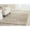 Casablanca CSB860 Hand Tufted Area Rug - Ivory/Grey - 4'x6' - Safavieh. - 2 of 3