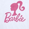 Boys' - Barbie - Barbie Logo Pink Glitter Short Sleeve Graphic T-Shirt - 2 of 4