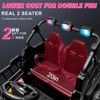 JOYRACER 24V Ride on Truck Toys w/ Remote Control, 2 Seater 400W   Electric Powered Ride on w/ Dump Bed, 3 Speeds, Shovel & Bluetooth/Music - 4 of 4