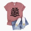 The Juniper Shop All The Cool Kids Are Reading Youth Short Sleeve Tee - 2 of 2
