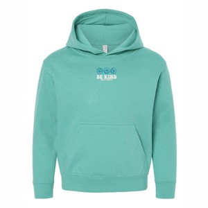 The Juniper Shop SmileyWorld Embroidered Be Kind Turning Smiles Youth Hoodie - 1 of 4