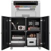 NicBex 2-Door File Cabinet with Lock Mobile Storage Cabinet Mobile Under Desk Storage Filing Cabinet for Home, Office - 2 of 4