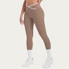 Anna-Kaci Active Women's High Waist Crossover Leggings with Contoured Fit and V-Shaped Waistband - 3 of 4