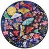 eeBoo: Piece and Love Moths 500 Piece Round Jigsaw Puzzle - 2 of 4