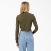 Dickies Women's Maple Valley Logo Long Sleeve Cropped T-Shirt - 2 of 2