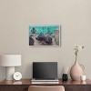 Art Remedy Monet - Departure of the boats Etretat Classic Monet Art Prints Framed - 2 of 4