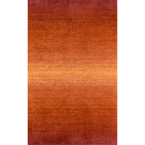 8'x11' Shapes Area Rug Paprika, Red