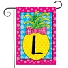 Briarwood Lane Summer Garden Flag 18x12.5 For Outdoor Pineapple Monogram Letter L Garden Flag Flag For Summer Garden Flag Flags For Outside - 2 of 4