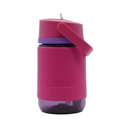 Thermos 12 oz. Tritan Hydration Bottle with Rotating Intake Meter - Pink