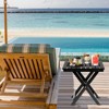 Karl Home|18.In  Rectangular Patio Folding Wood Side Table - 3 of 4