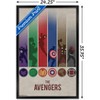Trends International Marvel Comics - Avengers - Minimalist Logo Framed Wall Poster Prints - 3 of 4