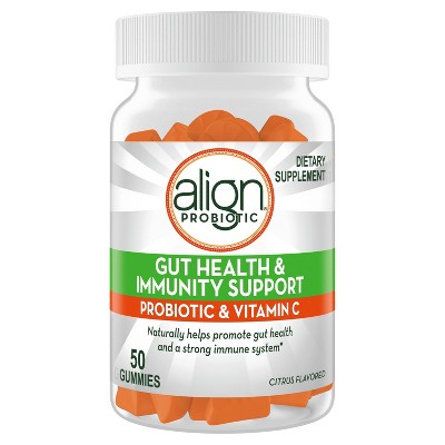  Align Probiotic Gut Health & Immunity Support Citrus Flavor Gummies - 50ct 