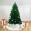 Northlight Pre-Lit Medium Color Changing Fiber Optic Artificial Christmas Tree - 4' - Multicolor LED Stars - 2 of 4