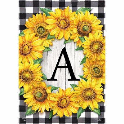 Briarwood Lane Gartenflagge Mit Monogramm H – Dekorative Wetterflagge Für Haus & Garten (32x46 Cm)