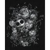 The Nightmare Before Christmas Men's Iron Garden Gate Adult T-Shirt - 2 of 3