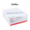 Staples Self-Sealing Security-Tint #10 Envelopes 4-1/8" x 9-1/2" Wht 500/BX 511289/99296 - 4 of 4