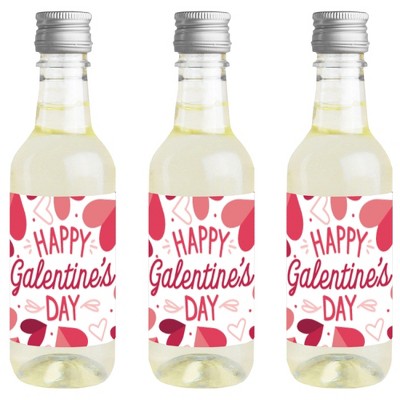 6x Valentine's Day Decal Stickers For Wine Glass Cup Card Gift Party DIY