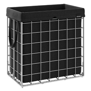 LEDREM Laundry Hamper, 23.8 Gal (90L) Laundry Basket, Collapsible Clothes Hamper, Removable and Washable Liner - 1 of 4