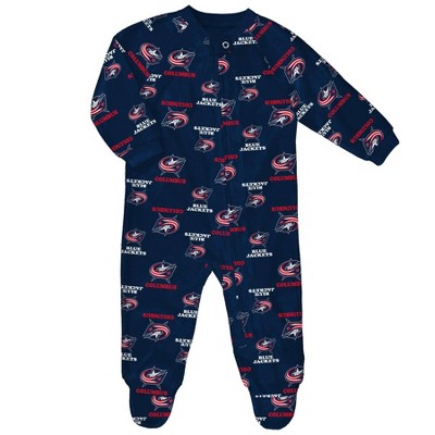 NHL Columbus Blue Jackets Baby Boys' Blanket Sleeper