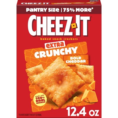 Cheez-It Extra Crunchy Bold Cheddar Baked Crackers - 12.4oz